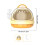 (Cheese yellow [basic]) Hamster Cage with Water Bottle & Ventilation 2