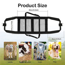 4X Calf Sling for Weighing Small Animals,Livestock Sling, Hang Scale, Calf Scale Hanging Weight Scale Sling for Weighing