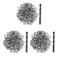 360 Pack Stainless Steel Protector Sleeves for 1/8 Inch 5/32 Inch or 3/16 Inch Cable Railing