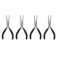 4X Flat Geschenk Lange Nase Kegelzange Perlen Schmuck Werkzeug 15cm