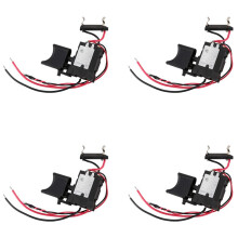 4X 7.2 V - 24 V Batería de Litio Interruptor de Taladro Sin Cable Interruptor de Control de Velocidad con Luz Pequeña