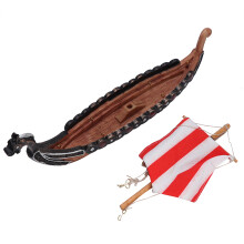 Personality Good Decoration Dragon Boat Hand Carved Carving Censer Ornaments Retro Incense Burners Traditional Chinese Design Distinctive Design