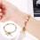 Multicolor Stretch Beaded Bracelet Set for Women, 2PCS Stackable & Adjustable, Compatible with Daily Wear 2