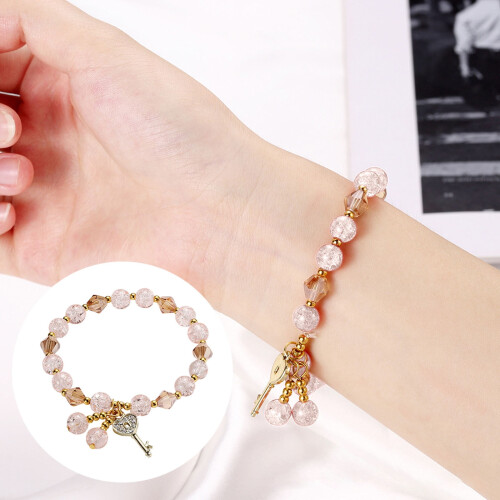 Multicolor Stretch Beaded Bracelet Set for Women, 2PCS Stackable & Adjustable, Compatible with Daily Wear 1