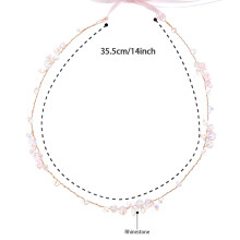 (DH0207) Flower Hair Hoop for Bridesmaid Wedding Party