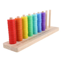 1Set Montessori Kleur Sorteer- En Telbord, Educatief