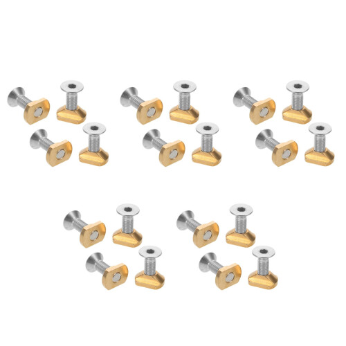5Sets T-Moeren Kit Van Messing Voor Surfboard, Hydrofoil En Wing Foil