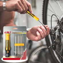 6-in-1 & 12-in-1 Magnetic YU-Shaped Screwdriver Set, Compatible with Household Repair & Maintenance