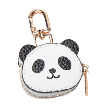 Leather Coin Purse Zip Closure Mini Wallet for Women and Men