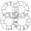 Wheel Spacers Shims Plate Aluminum 3mm 4pcs 1