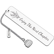 Birthday Bookmarks – 21st, 30th, 40th, 50th Gifts for Her, Mom, Grandma, Daughter, Teens & BFFs | Birth Flower Design | Compatible with All Books