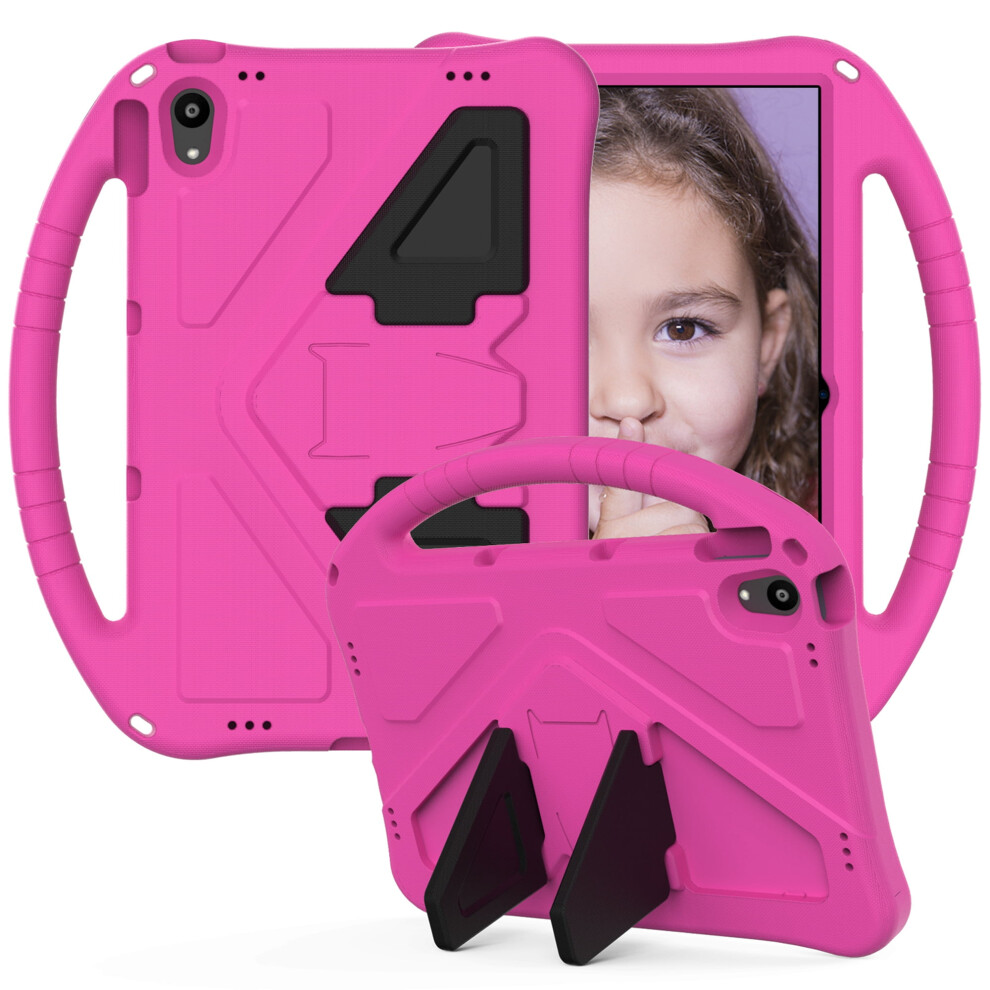 Compatible With Lenovo Tab P11 (11") Tb-J606f/Tb-J606x Kids Case Â Durable Eva Shockproof Stand Cover With Pencil Holder, Rose 9464372671977