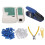 Σετ πτύχωσης RJ11RJ12Ethernet με δυνατότητες κοπής και απογύμνωσης πτύχωσης, μήτρες 4