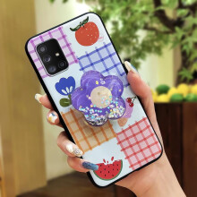 Handyhülle für Samsung Galaxy A71 5G – Wasserdicht, stoßfest, schmutzabweisendes TPU mit Ständer und Linsenschutz