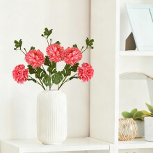 Künstliche, luxuriöse Pfingstrose (78 cm), künstliche Blumen in Vase für die Dekoration von Wohnzimmer und Schlafzimmer (ohne Vase)