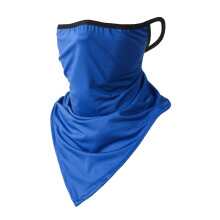 Icesilk Triangle Scarf For Summer Outdoor Cycling Triangular Scarf With Breathable Face And Unisex For Men And Women.