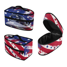 Sac de rangement portable pour fer à repasser, motif drapeau américain, 1 pièce