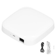 ZigBee3.0Wireless Bridge With Bluetooth Mesh Gateway Smart Life App Integration Voice Control Compatible Alexa Google Home Remote Management Signal