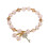 Multicolor Stretch Beaded Bracelet Set for Women, 2PCS Stackable & Adjustable, Compatible with Daily Wear 1