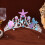 (1) Bride Rhinestone Princess Crown, Glittering Wedding Tiara 1