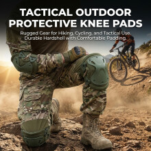 Cycling Knee & Elbow Pads Set, 4-Piece Lightweight Gear