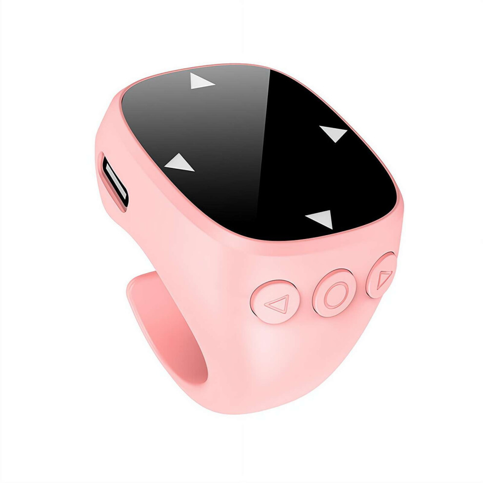 Wireless Remote Control For Scrolling Bluetooth 5.3 Fingertip Video Page Turner For Phone Black/White/Pink 9464372671205