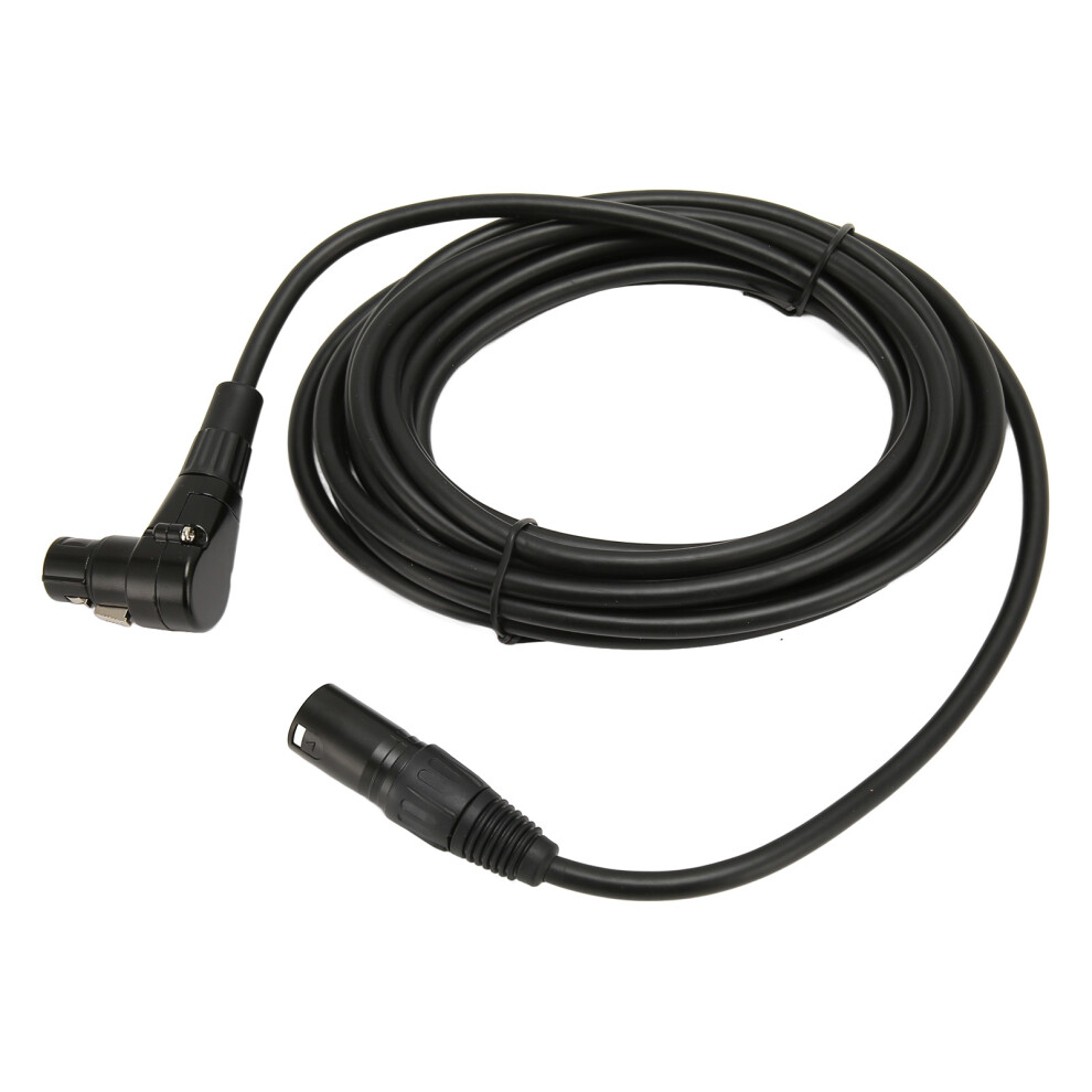 Hifi Sound Quality Microphone Cable Adjustable Male To Female Xlr Cable Clockable Right Angle Male To Clockable Right Angle Female Xlr Ultra Flexible 9489952161792