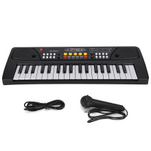 Tastiera musicale digitale giocattolo educativo, pianoforte per bambini, suono stereo, multifunzionale, 37 tasti, modalità ensemble, funzione di