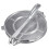 (Silver) Heavy-Duty Cast Aluminum Tortilla Press 1