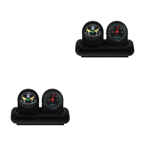 Car Compass Dashboard Navigation Ball 2 Pieces