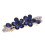 Fermaglio per capelli vintage con strass per donne e ragazze, 1