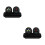 2 Pieces Car Compass Dashboard Small Automotive Navigation Ball 8