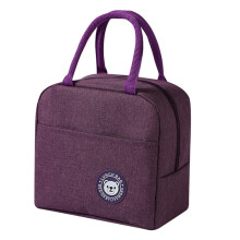 Tragetasche, wiederverwendbare Tragetasche, isolierte Picknicktasche mit Cartoon-Motiv, Thermotasche für kalte Mahlzeiten, Bento-Tasche