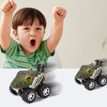 Dinosaurusauto's met terugtrekmechanisme voor kinderen, compatibel met T-Rex Dino Games, verjaardagscadeau voor kinderen van 2-6 jaar