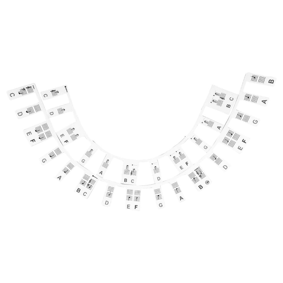 61 Key Electronic Piano Sticker, Under $5 Piano Sticker Piano Accessories 61 Key Electronic Piano Note Guide Keyboard Sticker 9358459383986