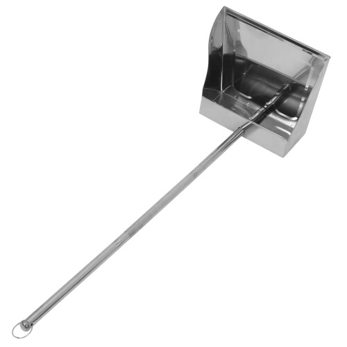 Paletta in acciaio inox resistente e capiente, ampia e adatta per uso interno ed esterno. 2