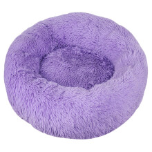 Cuccia rotonda in peluche per cani di piccola e media taglia – Lavabile,