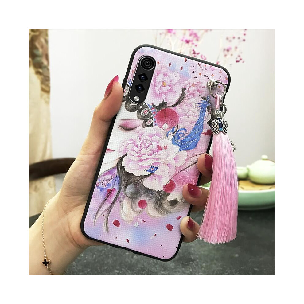 Lg Velvet 4G/5G Phone Case – Silicone Tpu Soft Case, Dirt-Resistant, Shockproof, Anti-Dust, Waterproof, Chinese Style With Tassel 9482726275428