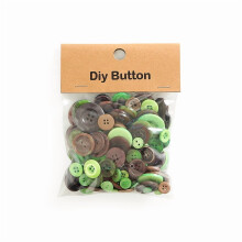 Assorted Resin Buttons 0.9-3.5cm, Round Decorative Sewing Buttons for DIY, Crafting & Knitting – Style 7