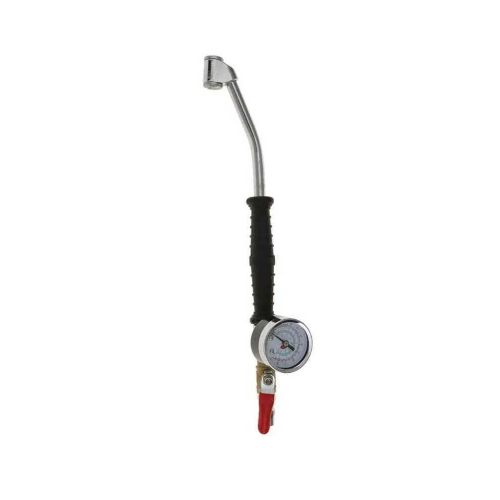 220Psi Air Tyre Pressure Inflator Gauge Valved Compressor For Car Van Bike Tire Maximum Pressure 220Psi Rubber Handle 6032647935692