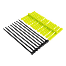 Siliconen elastische houder voor vishaken (12 stuks)