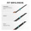 12Pcs Fishing Hook Keeper Portable Fishing Hook Storage Solution Elastic Silicone Secure Holder Enduring 4