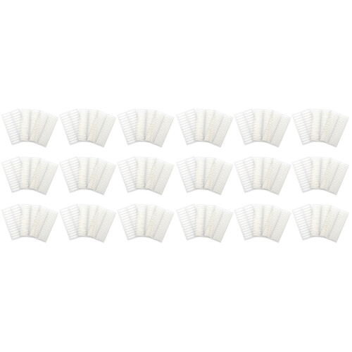 Paupières Fibres Blanches Pe Double Couche Naturel