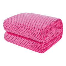 Extra Large Soft Warm Textured Plush Throw Blanket