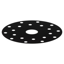 Heat Conduction Sheet for Kitchen Cookware with Even Heat Distribution Stainless Steel Ceramic Black 1Pc