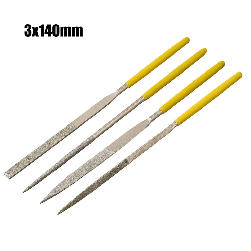 Ultra Thin Flat Hand File Grinding, 3X140mm, Ultra Thin Flat Hand File, Package Content, Precision Grinding Tool For Metalworking And Woodworking 9482726278986