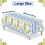 Disposable Tablecloths 3Pcs Set Capri Lemon Blue Waterproof PE Rectangle Table Cover 2