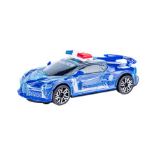 Toy Truck for Kids: Race Track + 12 Die-Cast Cars, Lights & Sounds – Compatible with LEGO-style tracks