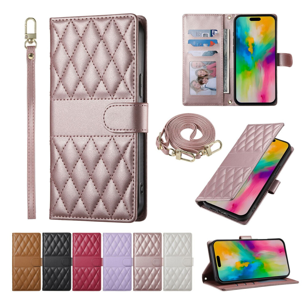 Leather Wallet Phone Case For Google Pixel 9A 9 Pro Xl 9 Pro 8A 8 Pro 7A 7 Pro Phone Case Wallet Case Leather Phone Cover Card Zipper 9132278057163