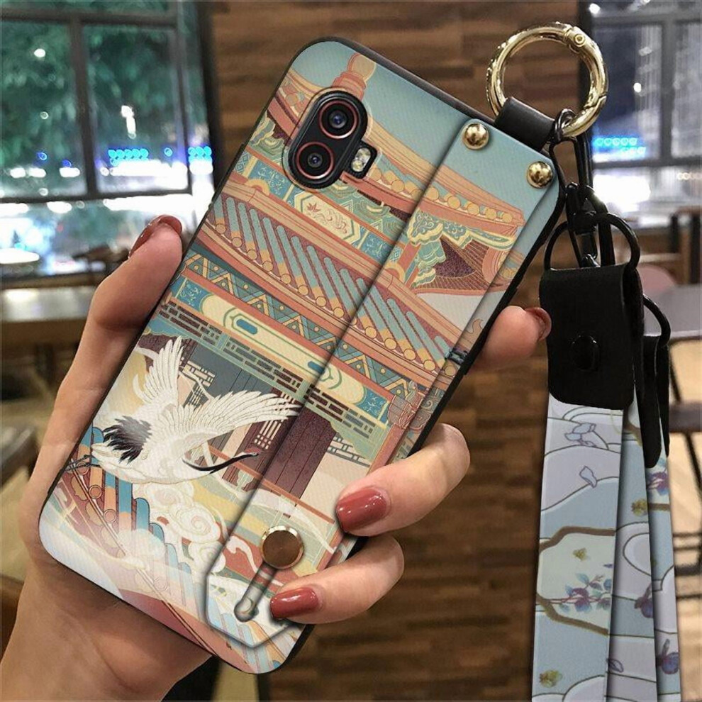 Phone Case Compatible With Samsung Galaxy Xcover6 Pro/Sm-G736u/B Â Shockproof, Waterproof, Dirt-Resistant, Anti-Knock Silicone Case With Lanyard & 9482726279440